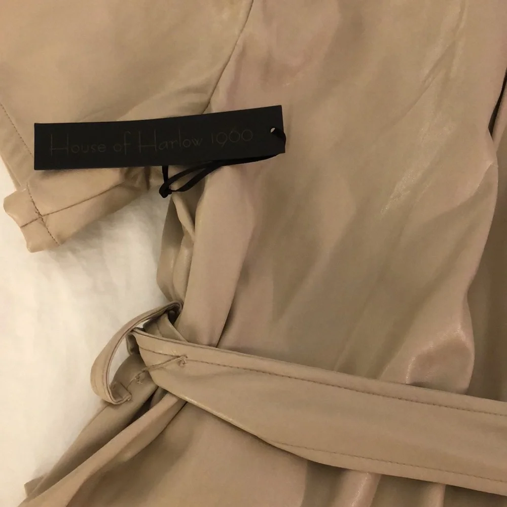 House of Harlow 1960 Faux Leather. Vanilla color. New with Tags - Picture 9 of 12